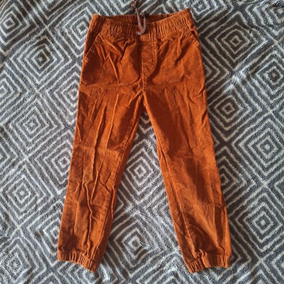Okie Dokie Toddler Velvet Pants Sz 5T Elastic Waist Cozy - Picture 1 of 5